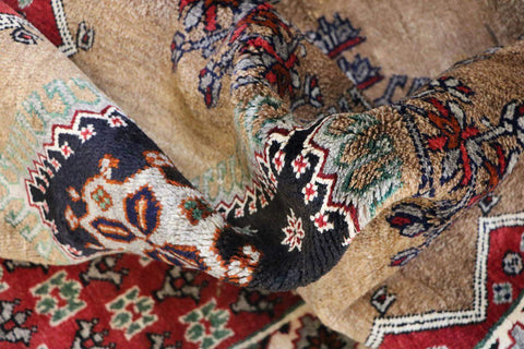 A Persian Qashqai Tribal wool rug