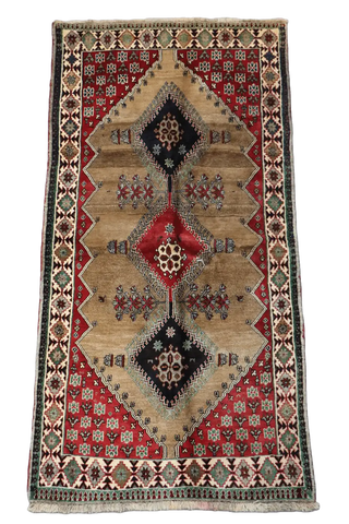 A Persian Qashqai Tribal wool rug