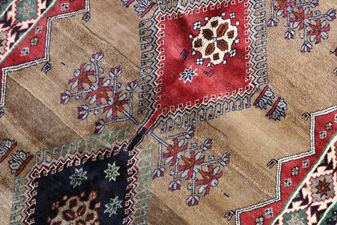 A Persian Qashqai Tribal wool rug