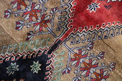 Persian Qashqai Tribal Wool Rug 225 x 125 cm (7.38 x 4.10 ft)