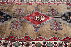 Persian Qashqai Tribal Wool Rug 225 x 125 cm (7.38 x 4.10 ft)