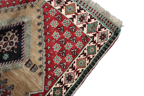 A Persian Qashqai Tribal wool rug
