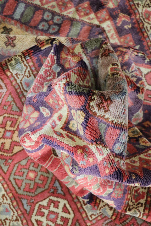 A rectangular Anatolian Tribal Wool Rug