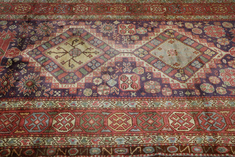 A rectangular Anatolian Tribal Wool Rug