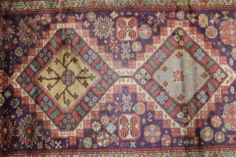 A rectangular Anatolian Tribal Wool Rug