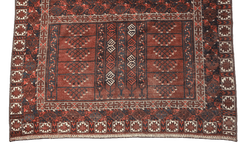 Afghan Hachlu Tribal Wool Rug 224 x 174 cm (7.35 x 5.71 ft)