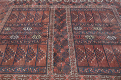 Afghan Hachlu Tribal Wool Rug 224 x 174 cm (7.35 x 5.71 ft)