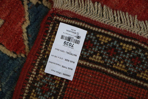 A Turkish Karz Tribal Wool Rug 