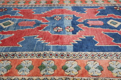 A Turkish Karz Tribal Wool Rug 