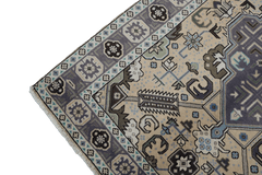 138x196 cm Old Tabriz Antique Wool handmade rug cream-7041