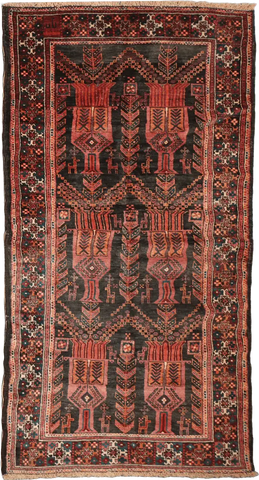 A Persian Baluch Tribal Wool Rug
