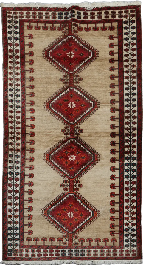 A Persian Qashqai Tribal wool rug