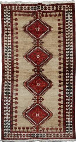 A Persian Qashqai Tribal wool rug
