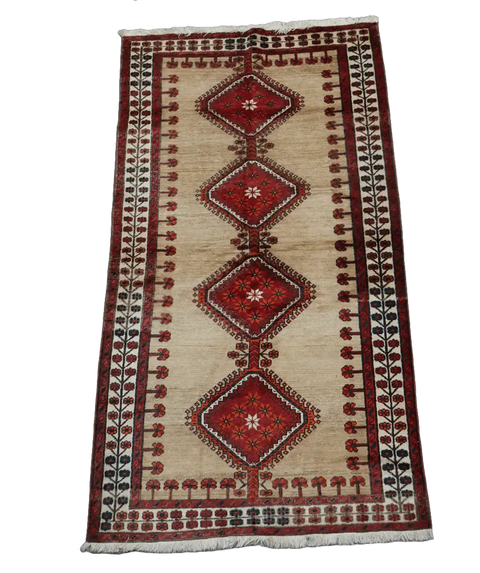 A Persian Qashqai Tribal wool rug