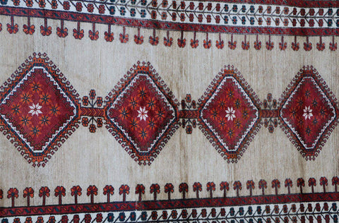 A Persian Qashqai Tribal wool rug