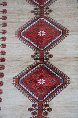 Persian Qashqai Tribal Wool Rug 254 x 138 cm (8.33 x 4.53 ft)