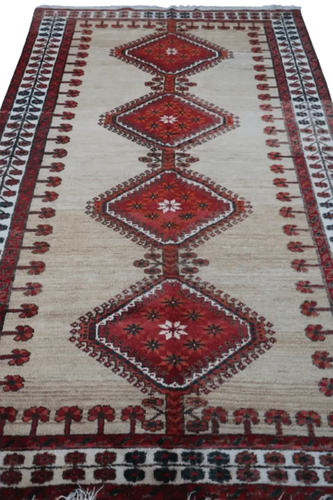A Persian Qashqai Tribal wool rug