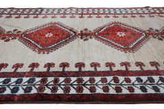 Persian Qashqai Tribal Wool Rug 254 x 138 cm (8.33 x 4.53 ft)