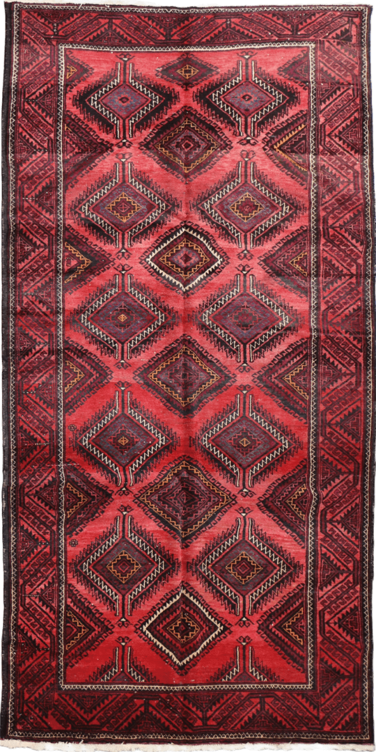 Afghan Tribal Wool Rug 290 x 150 cm (9.51 x 4.92 ft)