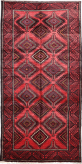 Afghan Tribal Wool Rug 290 x 150 cm (9.51 x 4.92 ft)