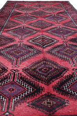 Afghan Tribal Wool Rug 290 x 150 cm (9.51 x 4.92 ft)