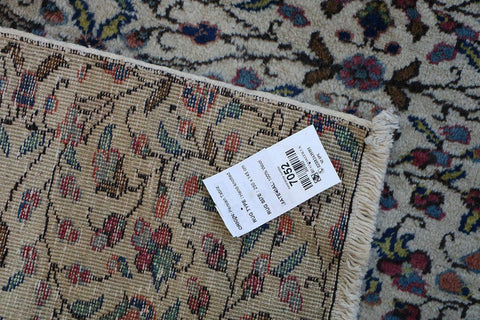 A traditional Turkish antique tribal wool rug