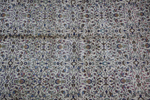 A traditional Turkish antique tribal wool rug