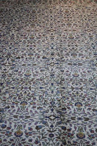 A traditional Turkish antique tribal wool rug