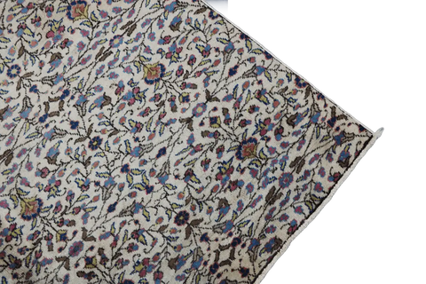 A traditional Turkish antique tribal wool rug