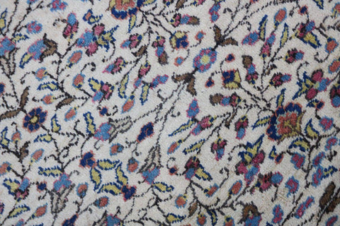 A traditional Turkish antique tribal wool rug