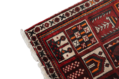 Persian Qashqai Tribal Wool Rug 230 x 125 cm (7.55 x 4.10 ft)