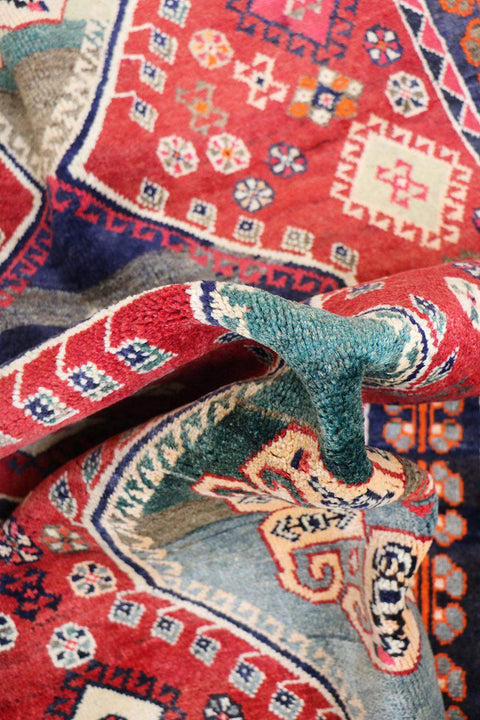 A Persian Qashqai Tribal Wool Rug