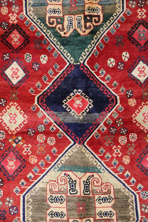 A Persian Qashqai Tribal Wool Rug