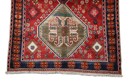 A Persian Qashqai Tribal Wool Rug