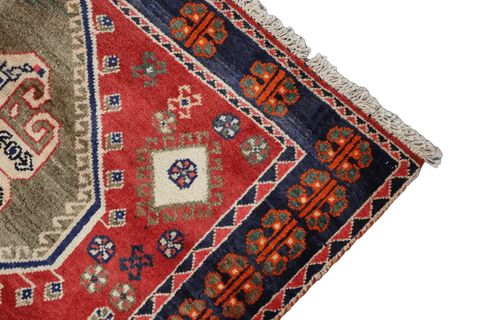 A Persian Qashqai Tribal Wool Rug