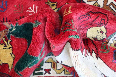 A Persian Qashqai Tribal Wool Rug