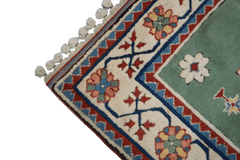 Turkish Milas Tribal Wool Rug 221 x 156 cm (7.25 x 5.12 ft)