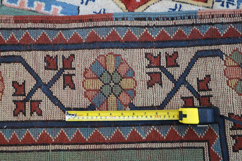 A rectangular Turkish Milas Tribal Wool Rug