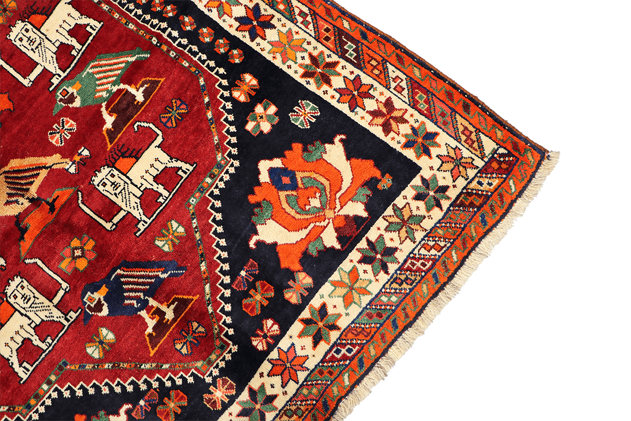 vintage look rug