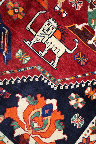 vintage looking rug