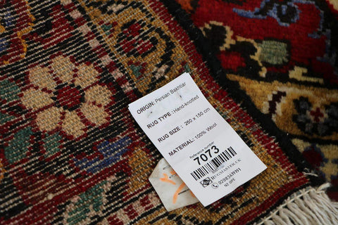 A Persian Bakhtiar wool rug 
