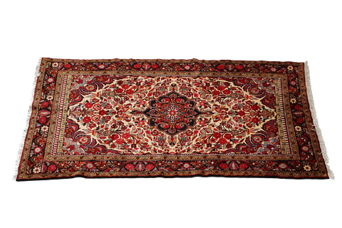 A Persian Bakhtiar wool rug 