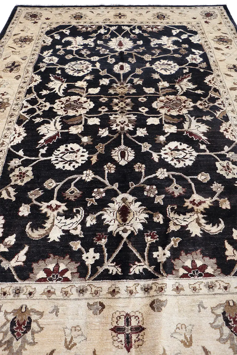 A traditional Persian Ziegler wool rug