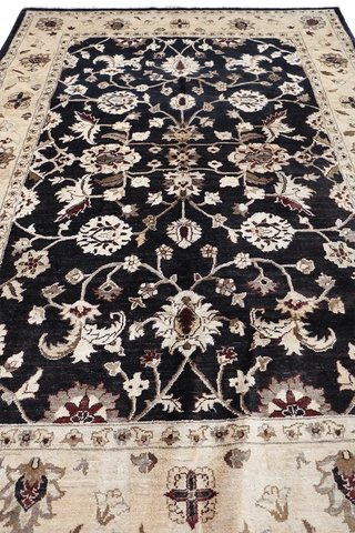 A traditional Persian Ziegler wool rug