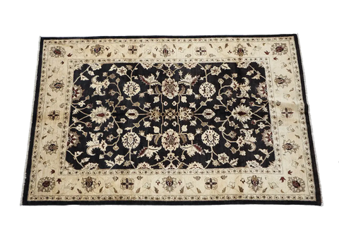 A traditional Persian Ziegler wool rug