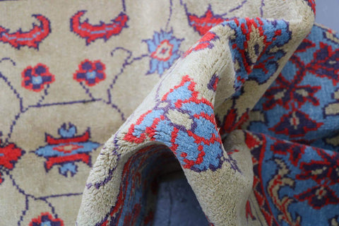 A Tabriz Tribal Wool Rug 