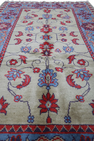 A Tabriz Tribal Wool Rug 