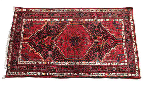 A Persian Qashqai Tribal Wool Rug 