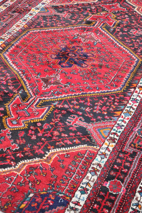 A Persian Qashqai Tribal Wool Rug 