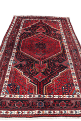 Persian Qashqai Tribal Wool Rug 250 x 150 cm (8.20 x 4.92 ft)